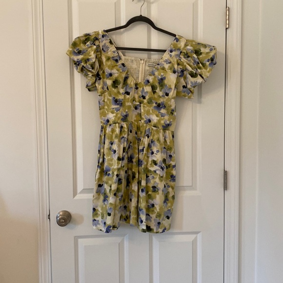 Abercrombie & Fitch Dresses & Skirts - Puff Sleeve Floral Dress with Romper